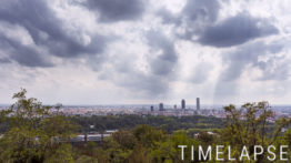 EMP0159 Ambiance nuageuse à Lyon - Timelapse